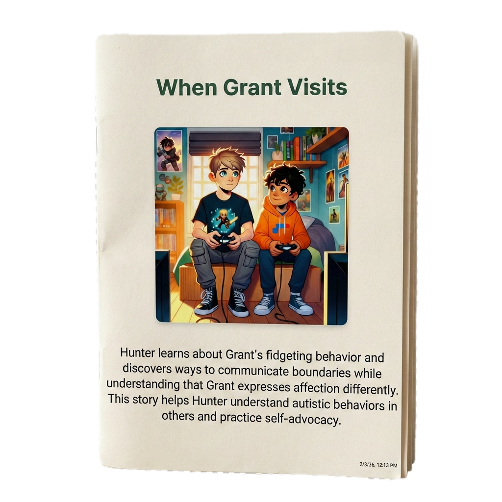 Printed GrowTale story booklet cover